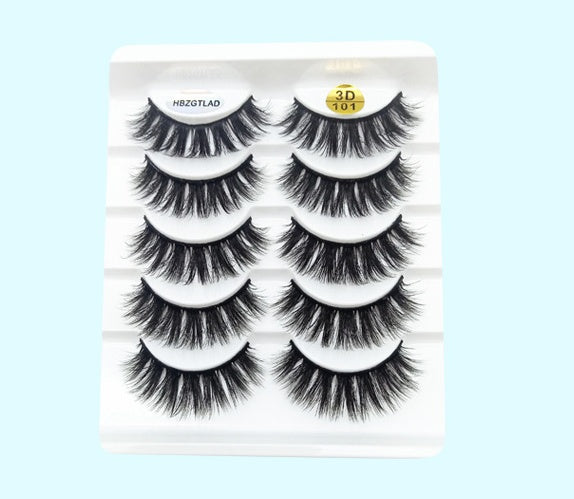 HealthBeauty-Products (™) 3D False Eyelashes Five Pairs