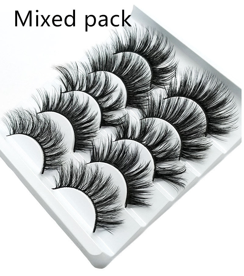 HealthBeauty-Products (™) 3D False Eyelashes Five Pairs