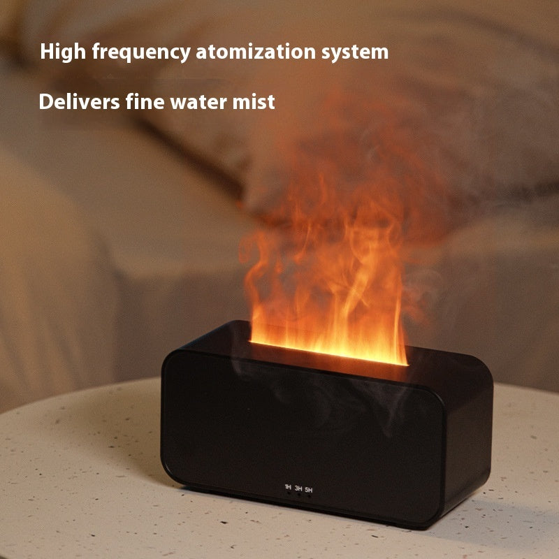 HealthBeauty-Products (™) Time Setting Simulation Aroma Diffuser Machine Spray Air Flame.