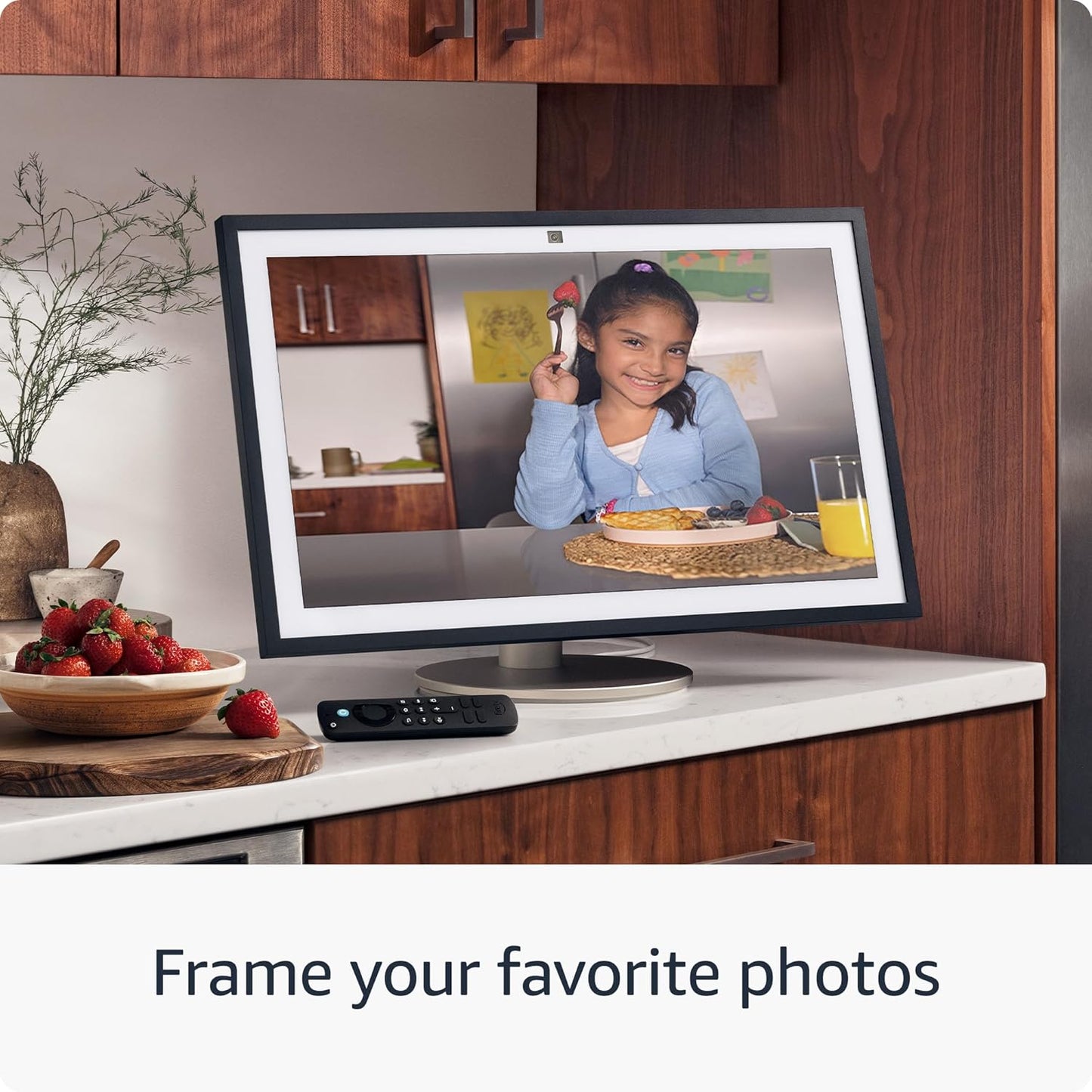 All-New  Echo Show 15 | a Stunning HD 15.6" Smart Kitchen TV for Home Organization with Alexa