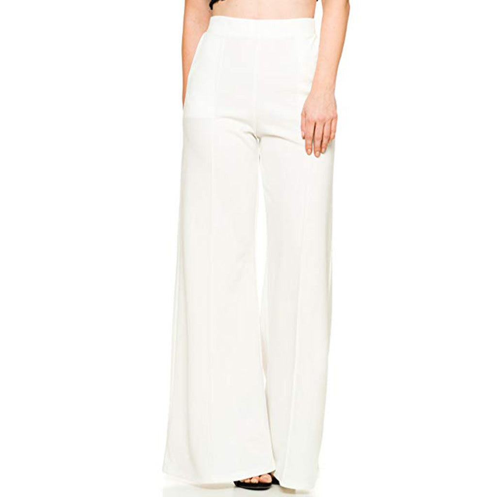 Loose Casual Trousers Women's Flared Pants