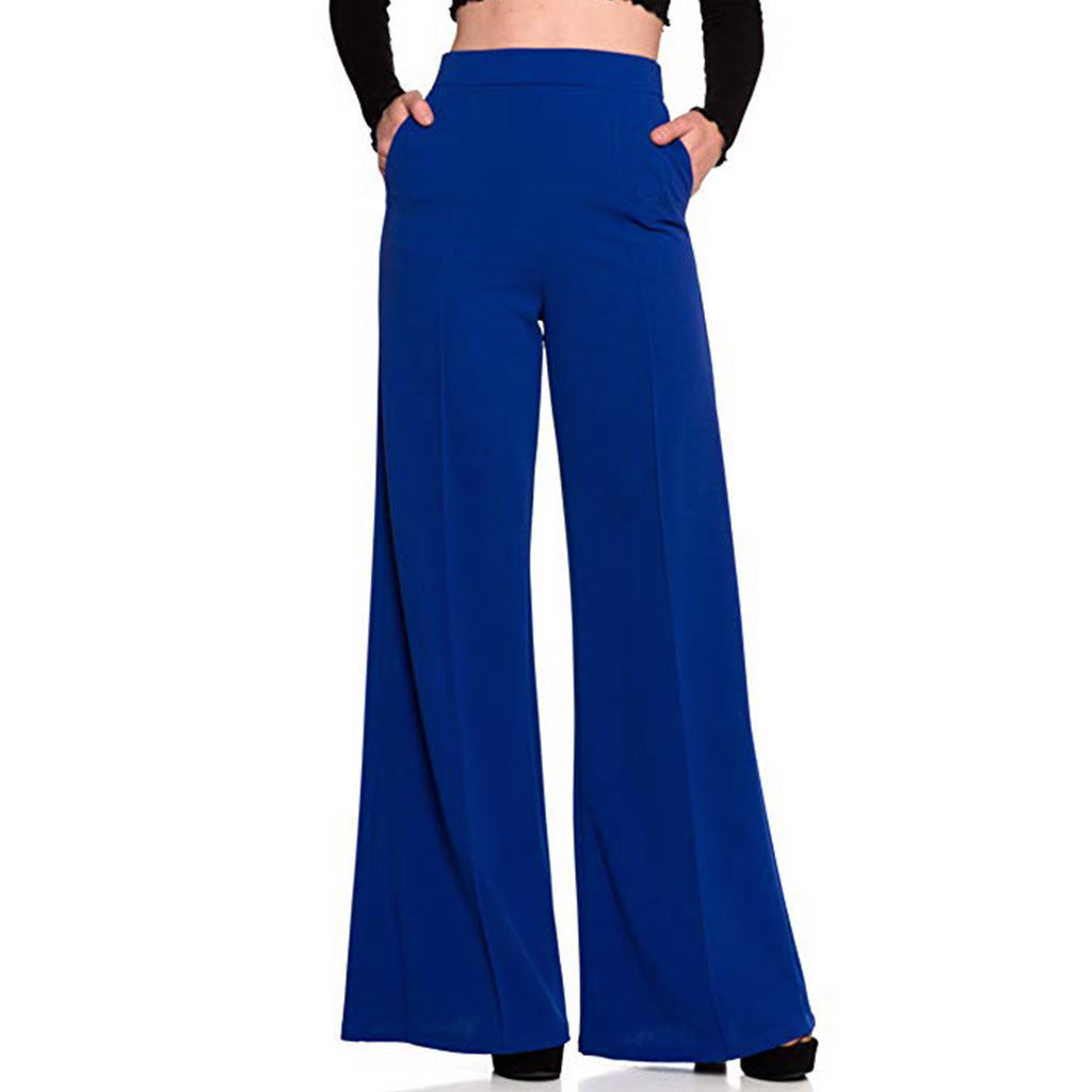 Loose Casual Trousers Women's Flared Pants