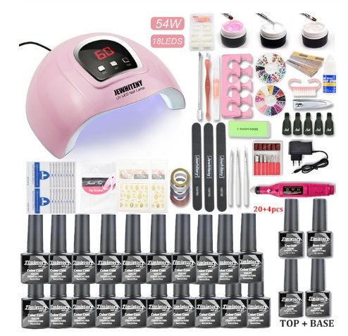 80W Nail Phototherapy Machine Set