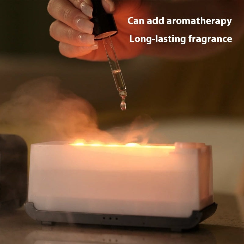 HealthBeauty-Products (™) Time Setting Simulation Aroma Diffuser Machine Spray Air Flame.