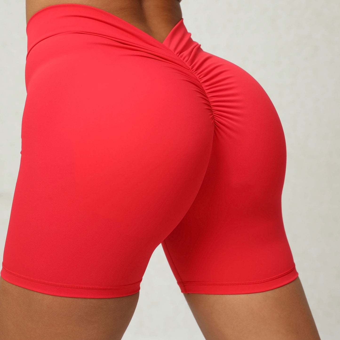 Women's Peach Hip Workout Shorts
